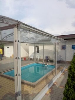 Мягкие окна из полиуретана 500 мкр. (окантовка oxford), 1 м.кв.