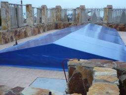 Накрытие из пвх для бассейна