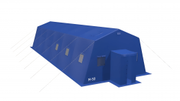 Армейская палатка "М 50" ПВХ(Вместимость - до 50 человек)